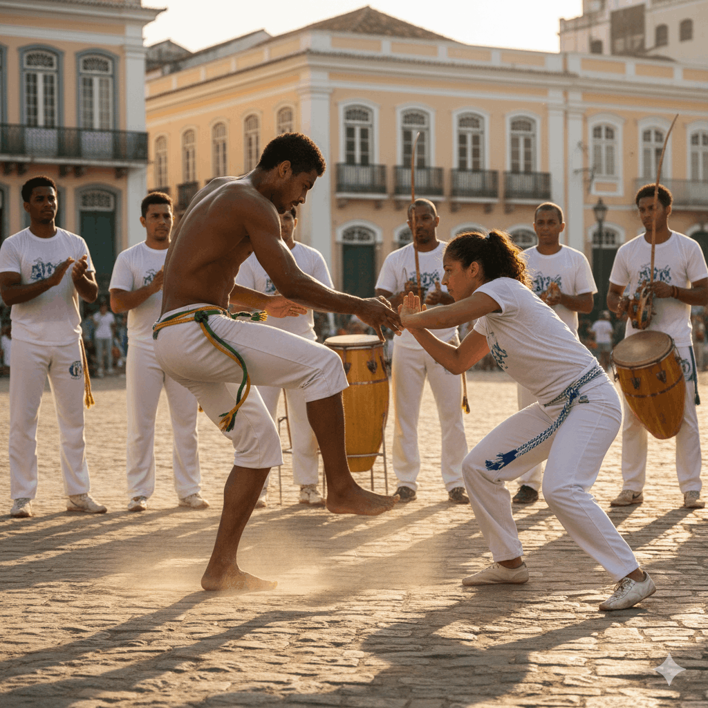 Kampfsport draußen Capoeira Kampfsport – Eine Übersicht